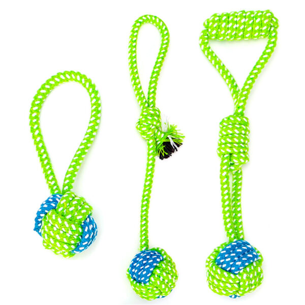 Factory Spot New Pet Toy Combination Set Pet Cotton Rope Toy Dog Toy Bite Resistant Dog Toy - Image 2