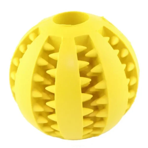 Pet Bite-Resistant Molar Toy Ball Rubber Elastic Ball Border Animal Husbandry Toy Dog Tease Interactive Self-Healing Solving Confused Food Leakage Ball - Image 5