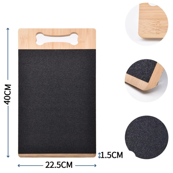 Cross-border Pet Dog Scratch Board Dog Nail Scraper Pet Nail File Scraper Pet Nail Repair Board Dog Toy - Image 2