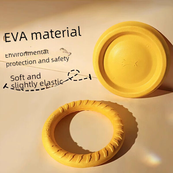Dog Toy Large Dog Interactive Ring Golden Retriever Labrador Pull Ring Dog Ball Molar Bite Dog Relieving Toy - Image 3