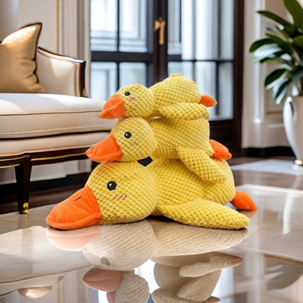 Pet Plush Dog Dog Toy Bite Resistant Ball Rope Sound Toy Cute Cartoon Animal Dog Cat Pet Supplies - Image 3
