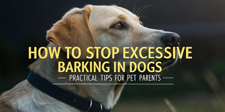 How to Stop Excessive Barking in Dogs: Practical Tips for Pet Parents